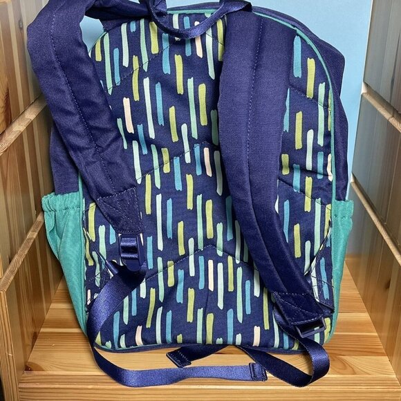 VERA BRADLEY Katalina Showers Backpack In Blue/Green - Picture 3 of 11
